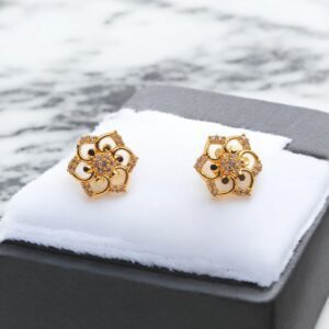 1 Gram Gold Plated AD Stud