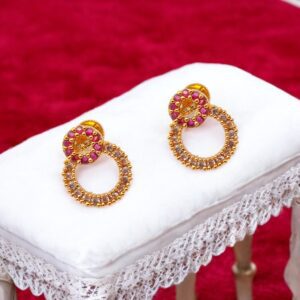 1 Gram Gold Plated AD Stud