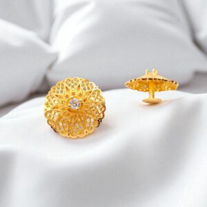 1 Gram Gold Plated Stud