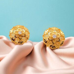 1 Gram Gold Plated Stud