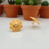 1 Gram Gold Plated Stud