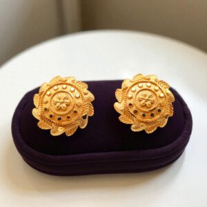 1 Gram Gold Plated Stud