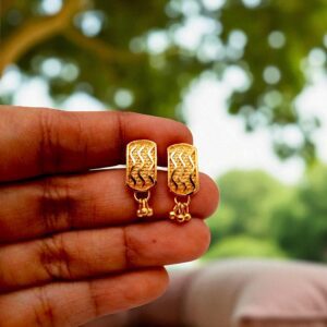 1 Gram Gold Plated Drop Earring