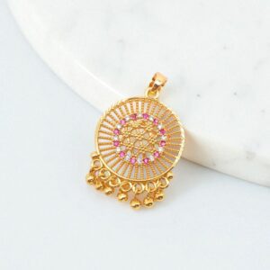 1 Gram Gold Plated Dollar/Pendant