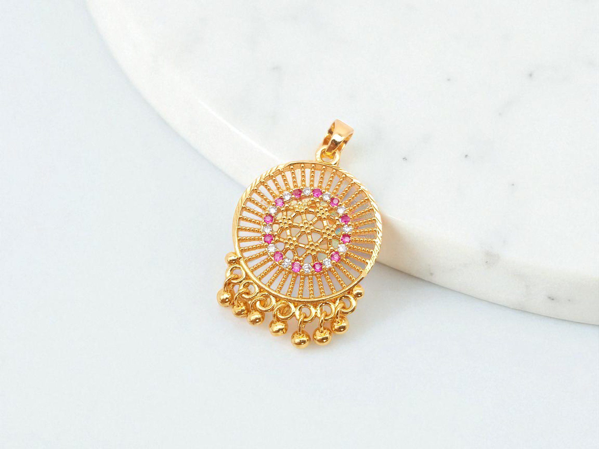 1 Gram Gold Plated Dollar/Pendant