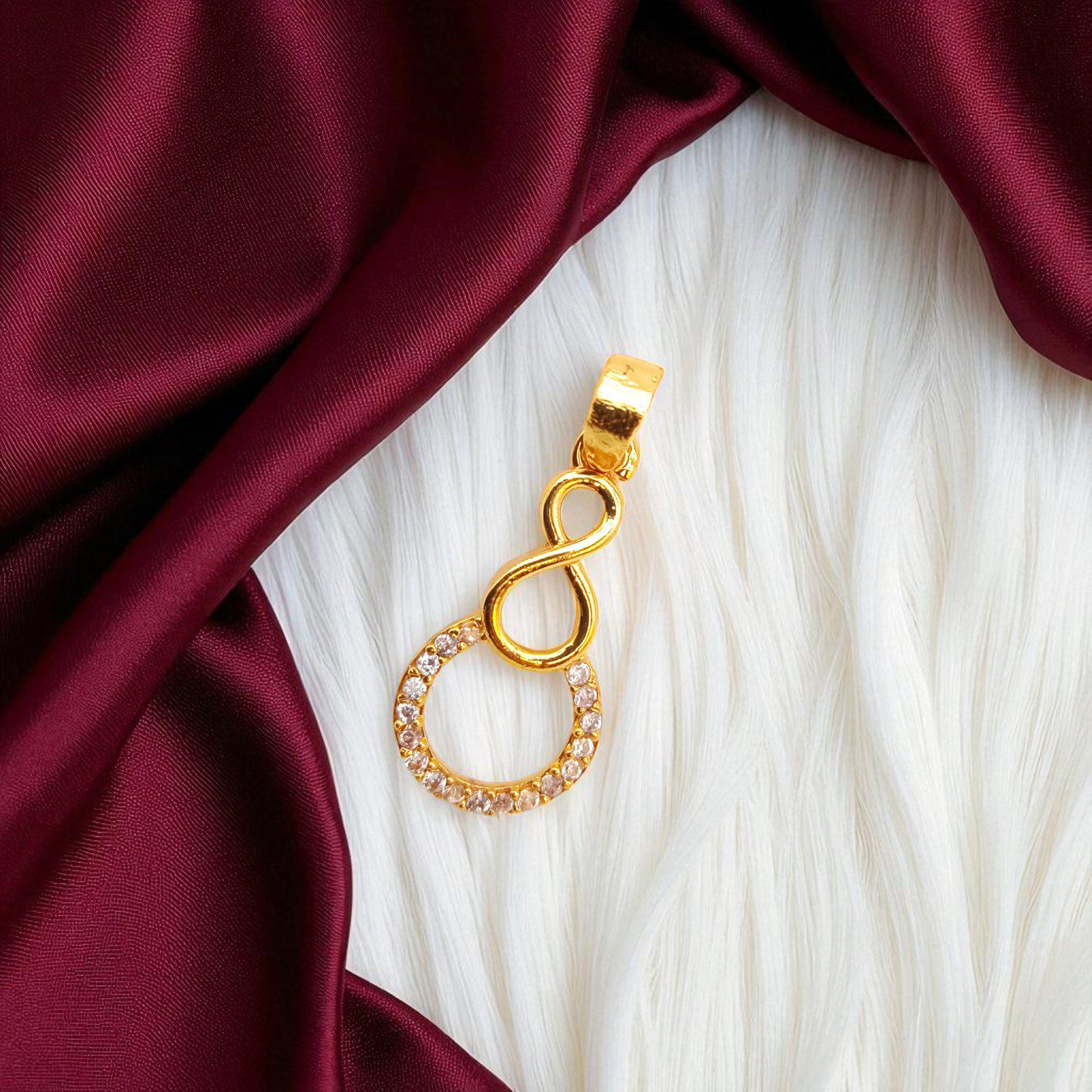 1 Gram Gold Plated Dollar/Pendant