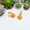 1 Gram Gold Plated Bali/Ring Type Earring