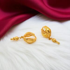 1 Gram Gold Plated Bali/Ring Type Earring