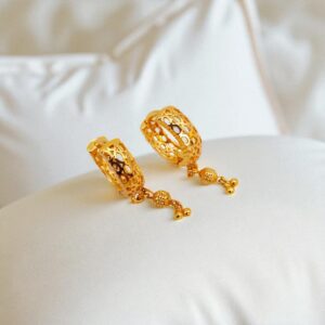 1 Gram Gold Plated Bali/Ring Type Earring