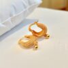 1 Gram Gold Plated Bali/Ring Type Earring