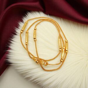 1 Gram Gold Plated Short Chain