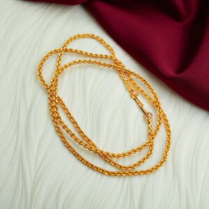 1 Gram Gold Plated Short Chain