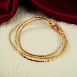 1 Gram Gold Plated Short Chain