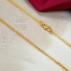 1 Gram Gold Plated Short Chain