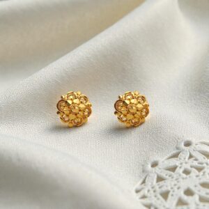 1 Gram Gold Plated Small Size Stud