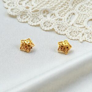 1 Gram Gold Plated Stud