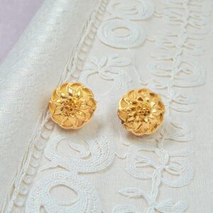1 Gram Gold Plated Stud