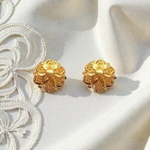 1 Gram Gold Plated Stud
