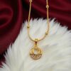 1 Gram Gold Plated Short Dollar Chain