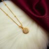 1 Gram Gold Plated Short Dollar Chain