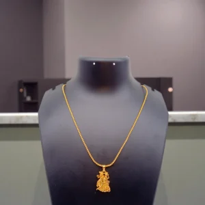 1 Gram Gold Plated Short Dollar Chain
