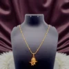1 Gram Gold Plated Short Dollar Chain