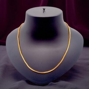 1 Gram Gold Plated Short Chain