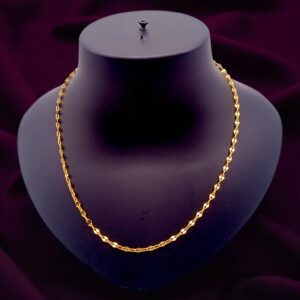 1 Gram Gold Plated Short Chain