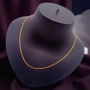 1 Gram Gold Plated Short Chain