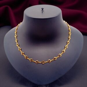 1 Gram Gold Plated Short Chain