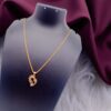 1 Gram Gold Plated Short Dollar Chain