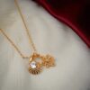 1 Gram Gold Plated Combo Short Dollar Chain