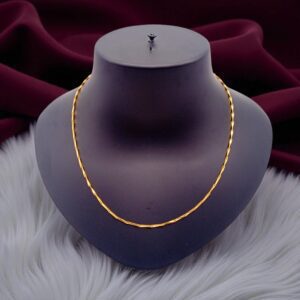 1 Gram Gold Plated Short Chain