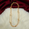 1 Gram Gold Plated Long Chain