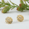 1 Gram Gold Plated Impon Big Size AD/CZ Stud