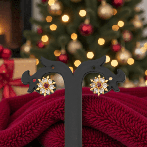 1 Gram Gold Plated Impon AD/CZ Stud