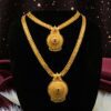 Forming Gold Plated Jewellery Set/Haaram Set