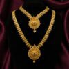 Forming Gold Plated Jewellery Set/Haaram Set