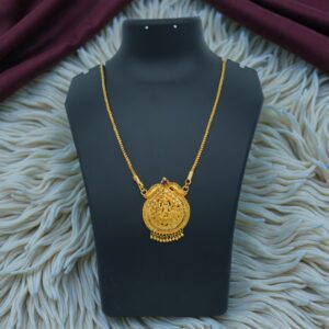 1 Gram Gold Plated Long Dollar Chain