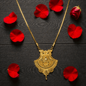 1 Gram Gold Plated Long Dollar Chain