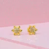 1 Gram Gold Plated AD/CZ Stud
