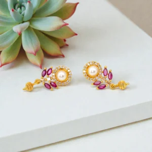 1 Gram Gold Plated AD/CZ Drops