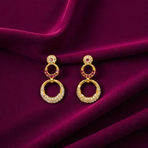 1 Gram Gold Plated AD/CZ Drops