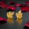 1 Gram Gold Plated AD/CZ Stud