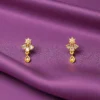 1 Gram Gold Plated AD/CZ Drops