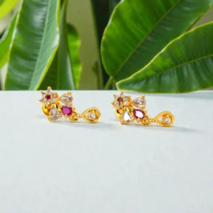 1 Gram Gold Plated AD/CZ Drops