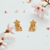 1 Gram Gold Plated AD/CZ Stud
