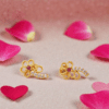 1 Gram Gold Plated AD/CZ Stud