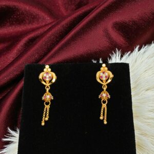 Forming Gold Plated Small Jhumki Drops