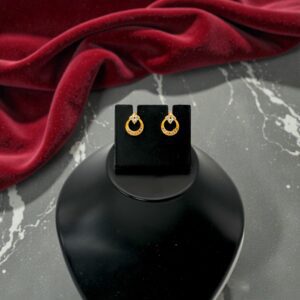 Small Size White Stone AD Stud